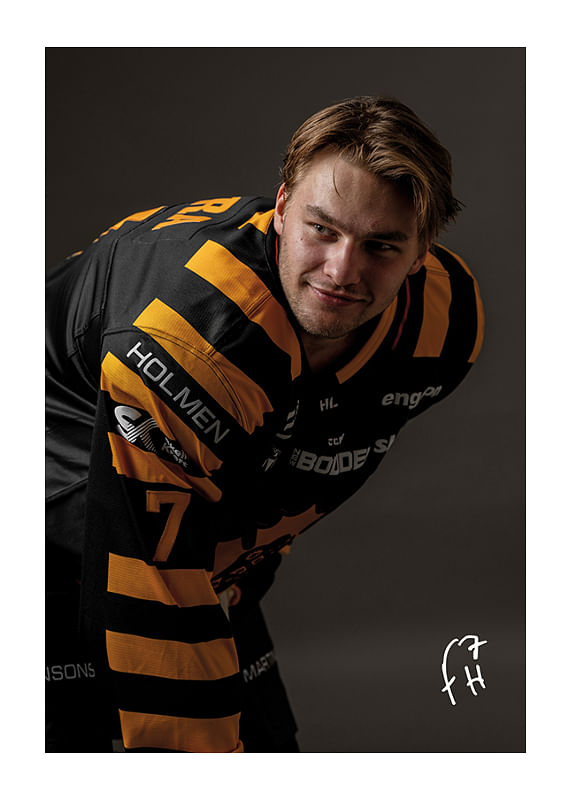 Poster Frans Haara #7 Skellefteå AIK 2024/2025