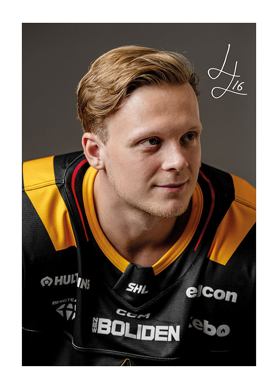 Poster Linus Lindström #16 Skellefteå AIK 2024/2025