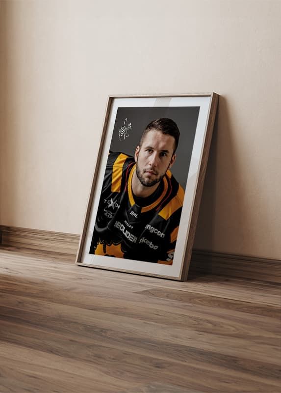 Poster Martins Dzierkals #19 Skellefteå AIK 2024/2025 crossfade