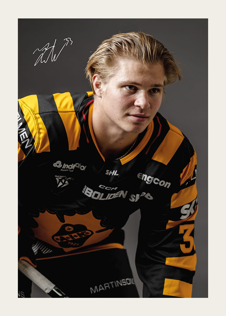 Zeb Forsfjäll #33 Skellefteå AIK 2024/2025-12