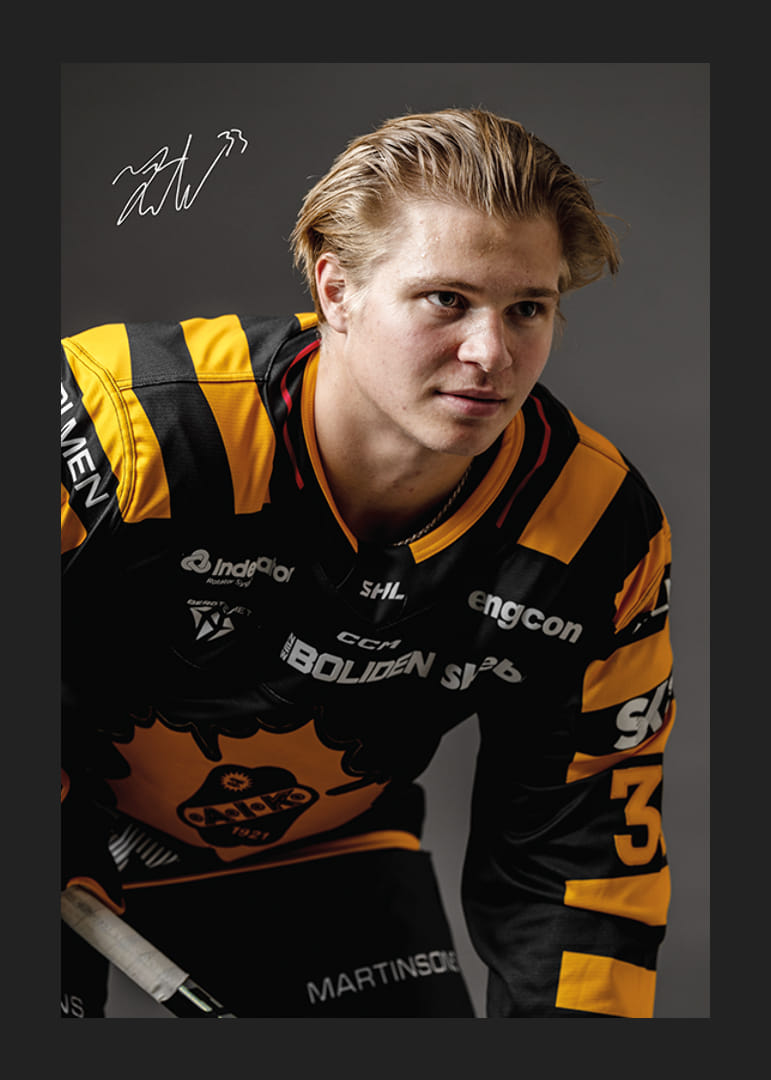 Zeb Forsfjäll #33 Skellefteå AIK 2024/2025-12