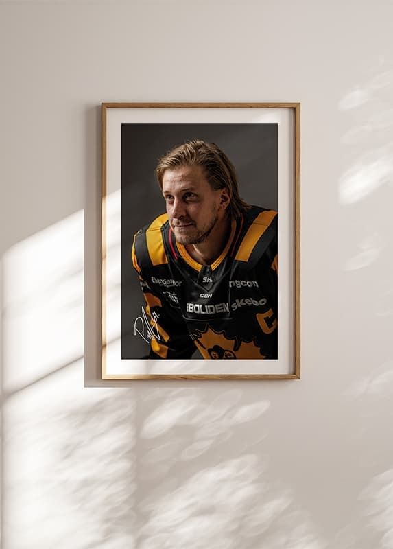 Poster Jonathan Pudas #64 Skellefteå AIK 2024/2025 crossfade