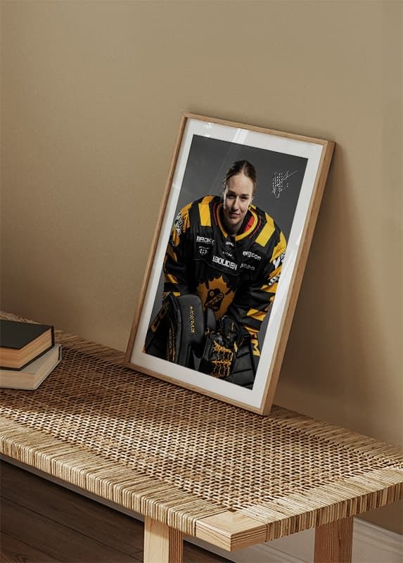 Poster Miranda Dahlgren #1 Skellefteå AIK 2024/2025 crossfade