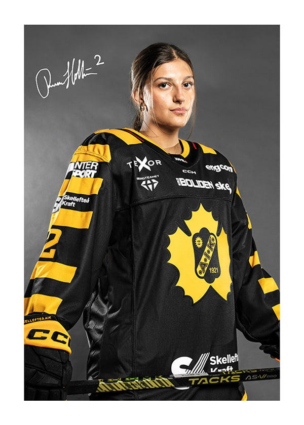Poster Rebecka Hollström #2 Skellefteå AIK 2024/2025