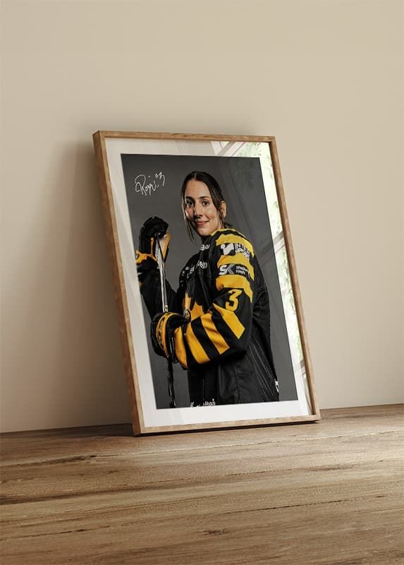 Poster Isabella Pozzi #3 Skellefteå AIK 2024/2025 crossfade