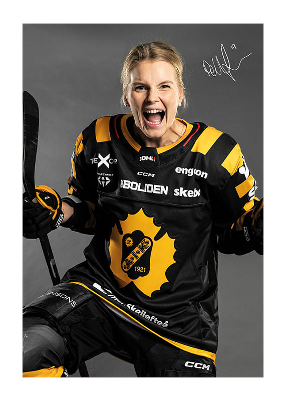 Poster Pernilla Forsgren #9 Skellefteå AIK 2024/2025