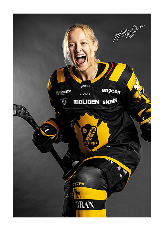 Poster Marah Wagner #11 Skellefteå AIK 2024/2025
