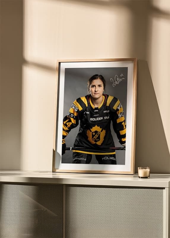 Poster Line Grahn #14 Skellefteå AIK 2024/2025 crossfade