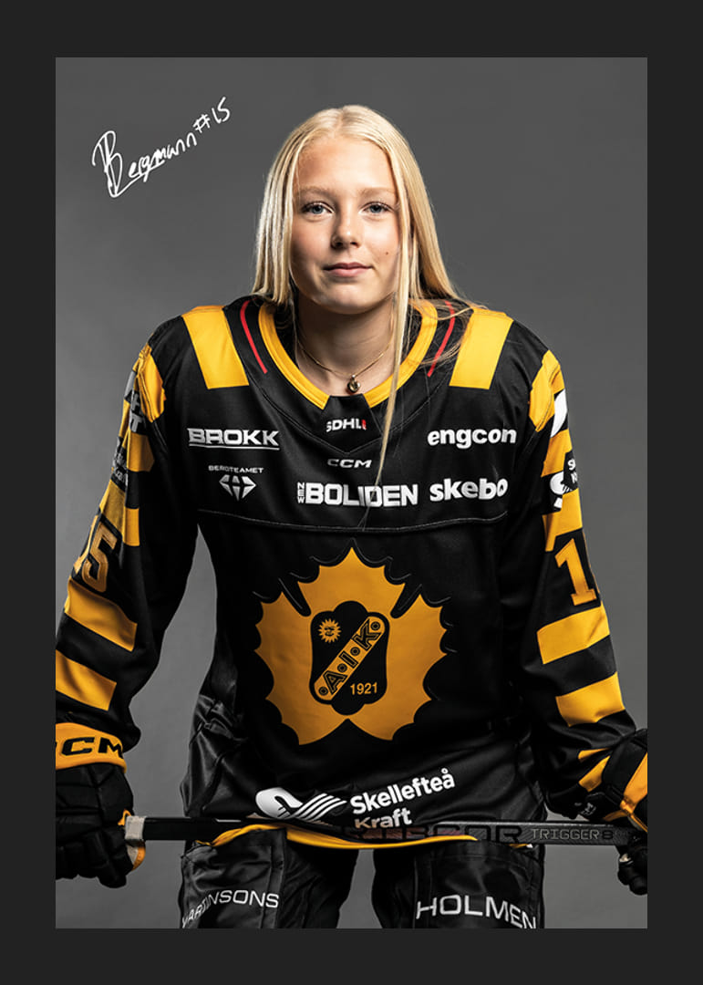 Nikita Bergmann #15 Skellefteå AIK 2024/2025-12