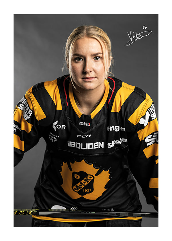 Poster Vilma Granlund #16 Skellefteå AIK 2024/2025