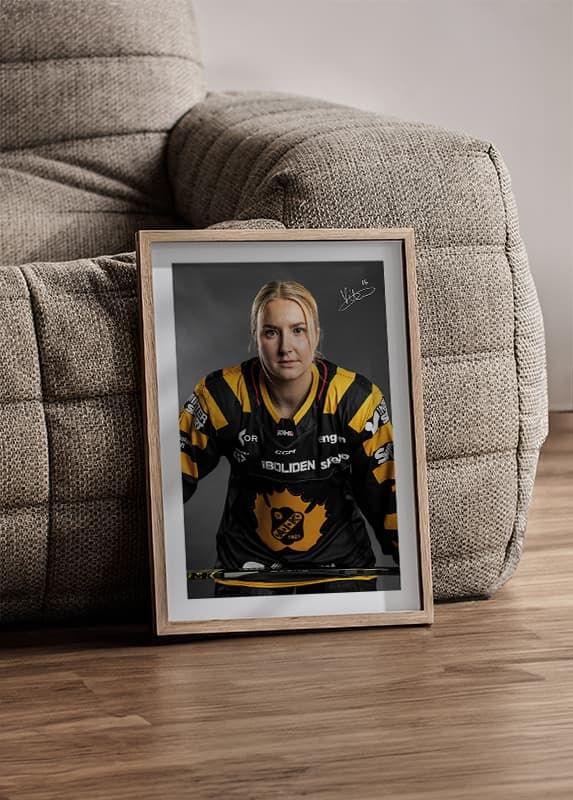 Poster Vilma Granlund #16 Skellefteå AIK 2024/2025 crossfade