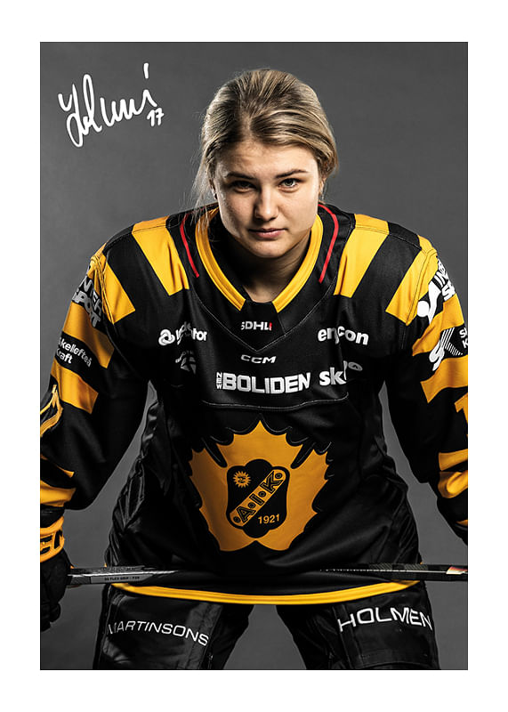 Poster Laura Lerchova #17 Skellefteå AIK 2024/2025