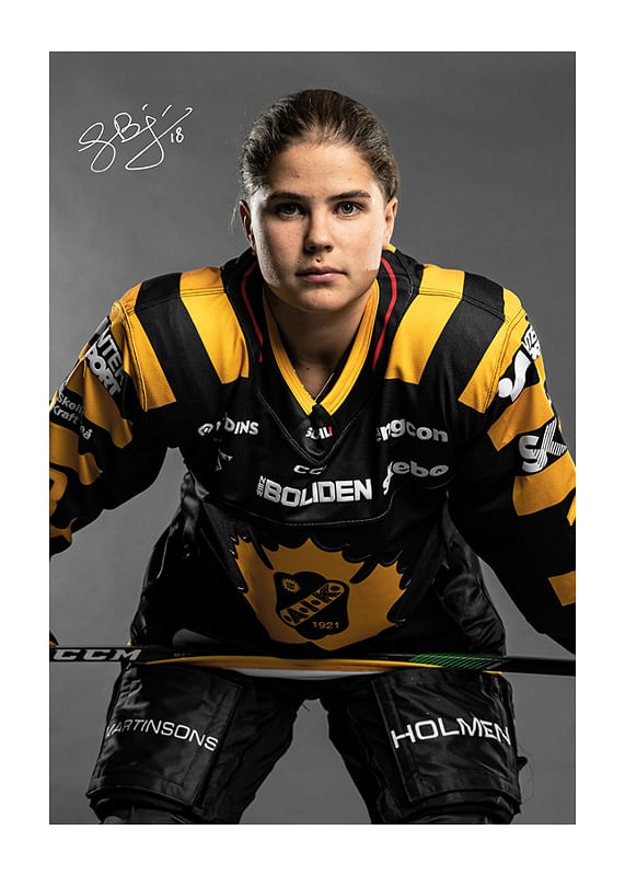 Poster Sara Bjurvén #18 Skellefteå AIK 2024/2025