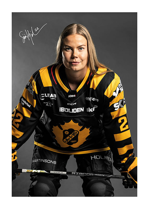 Poster Sini Karjalainen #22 Skellefteå AIK 2024/2025