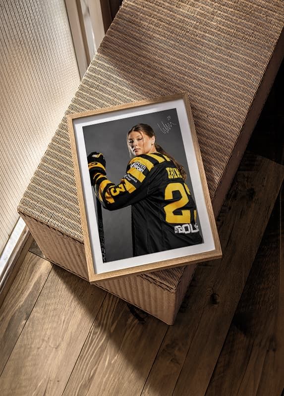 Poster Leia Eriksson #23 Skellefteå AIK 2024/2025 crossfade