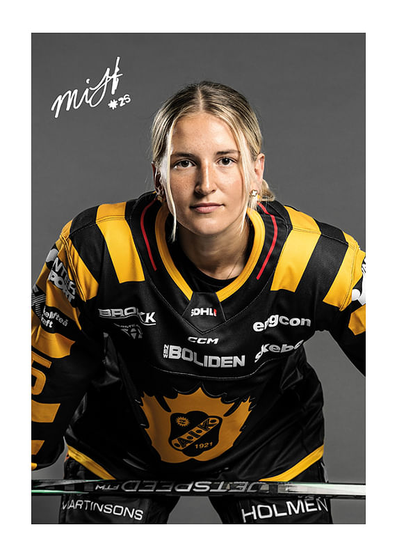 Poster Mikayla Lantto #25 Skellefteå AIK 2024/2025