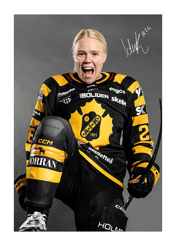 Poster Ida Kuoppala #26 Skellefteå AIK 2024/2025