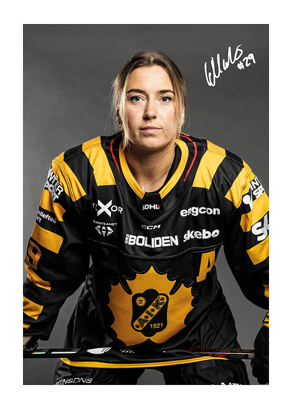 Poster Ellen Lövgren #29 Skellefteå AIK 2024/2025