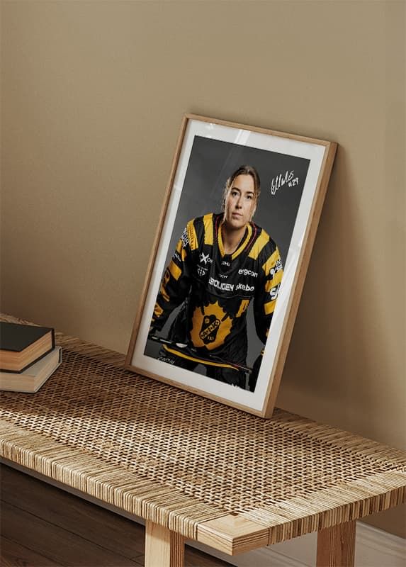 Poster Ellen Lövgren #29 Skellefteå AIK 2024/2025 crossfade