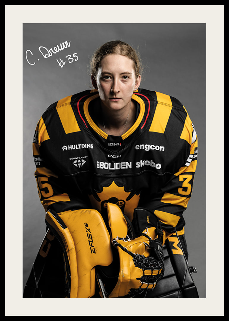Camryn Drever #35 Skellefteå AIK 2024/2025-12
