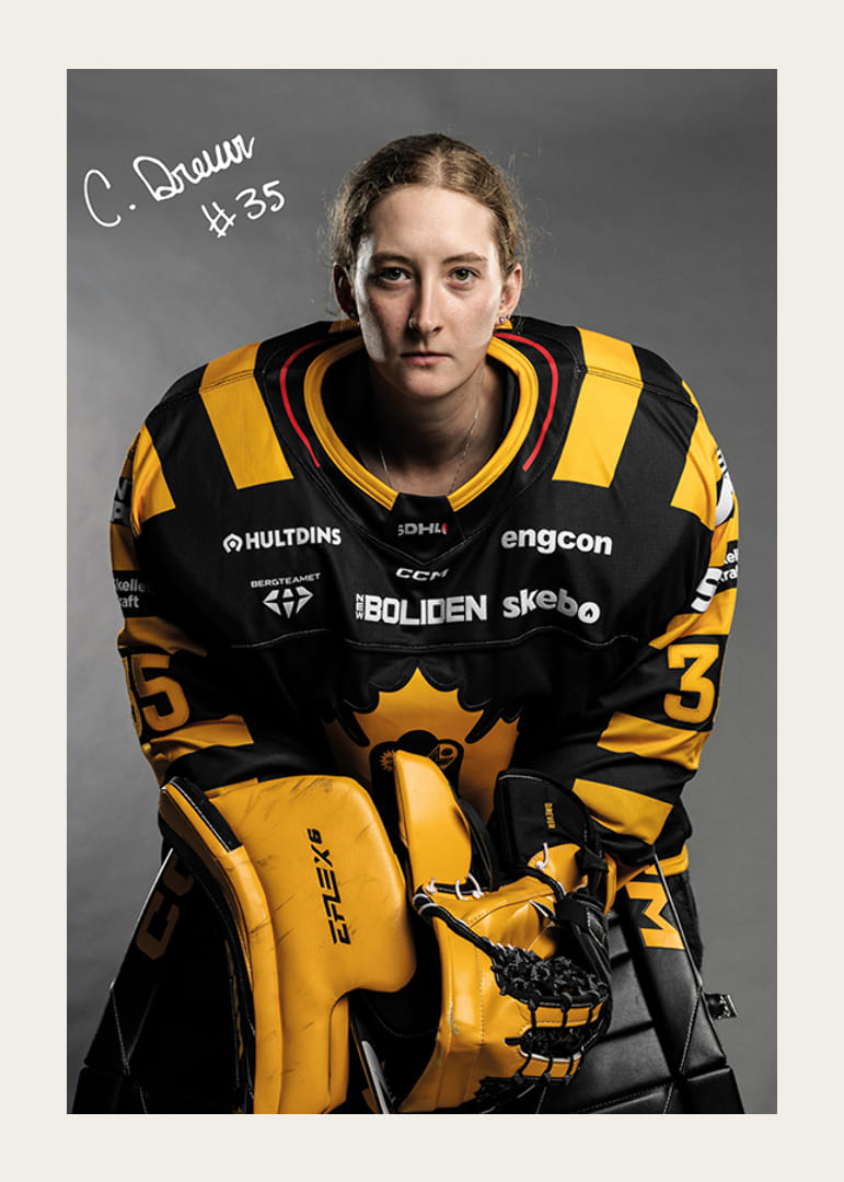 Camryn Drever #35 Skellefteå AIK 2024/2025-12