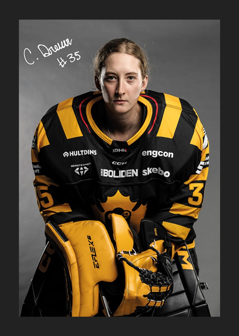 Camryn Drever #35 Skellefteå AIK 2024/2025-12