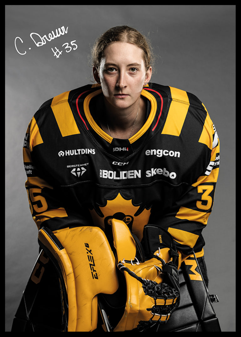 Camryn Drever #35 Skellefteå AIK 2024/2025-12