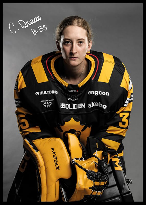 Camryn Drever #35 Skellefteå AIK 2024/2025-12