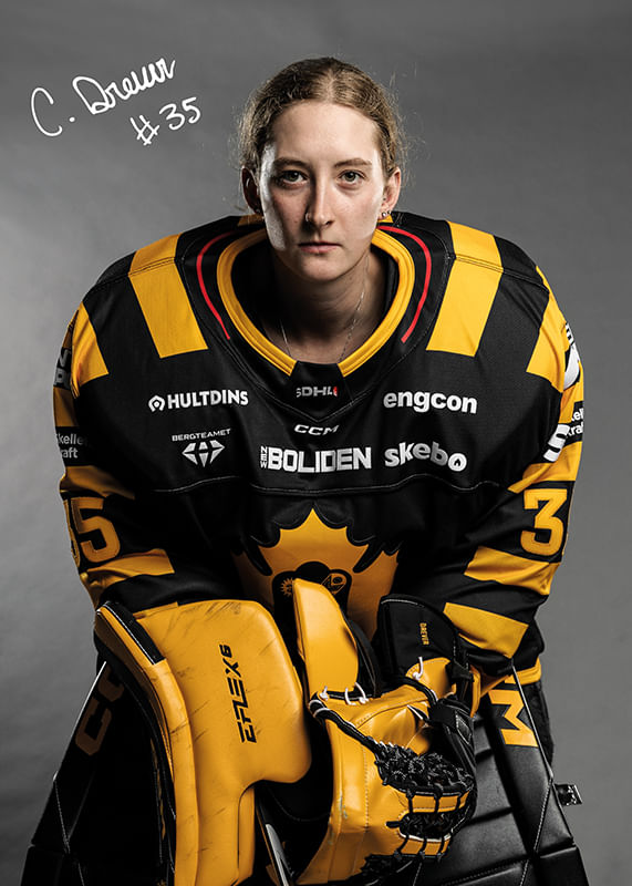 Camryn Drever #35 Skellefteå AIK 2024/2025-12