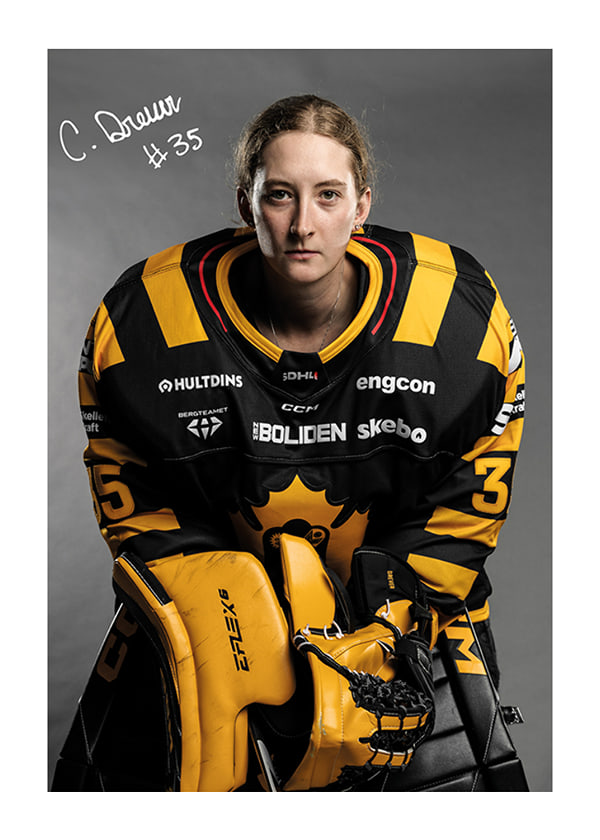 Poster Camryn Drever #35 Skellefteå AIK 2024/2025