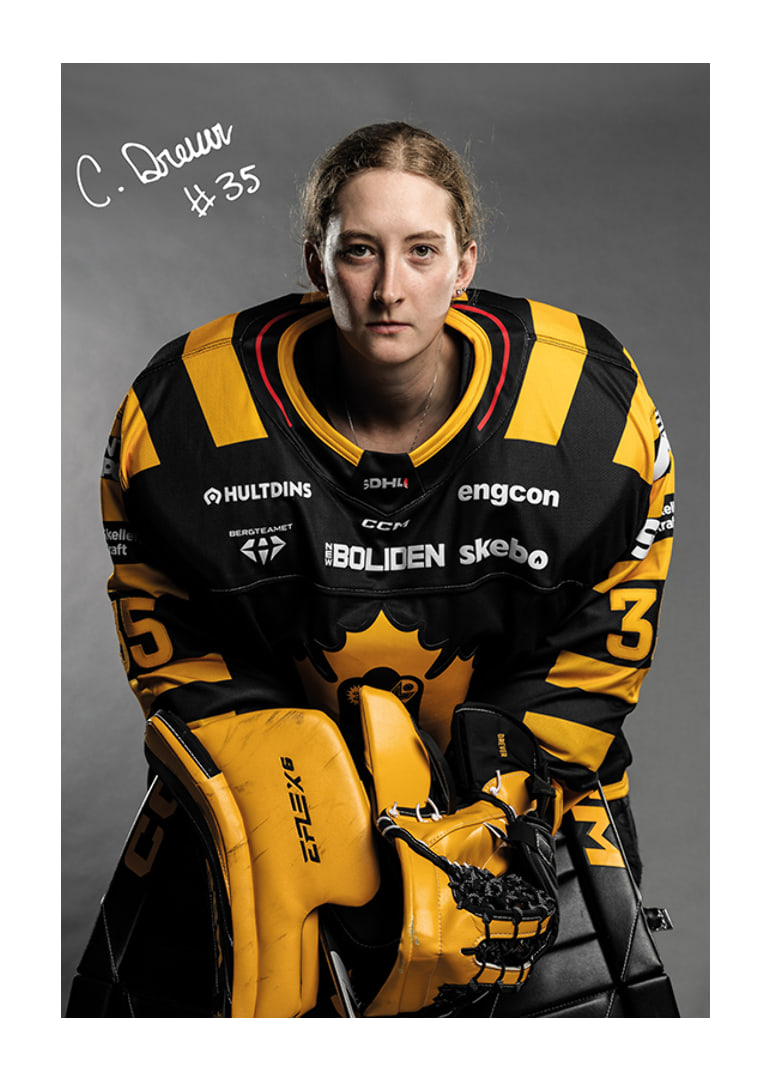 Camryn Drever #35 Skellefteå AIK 2024/2025-12