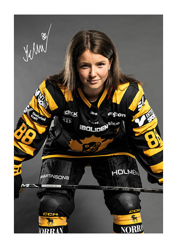 Poster Malou Berggren #88 Skellefteå AIK 2024/2025