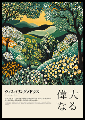 Poster Whispering Meadows