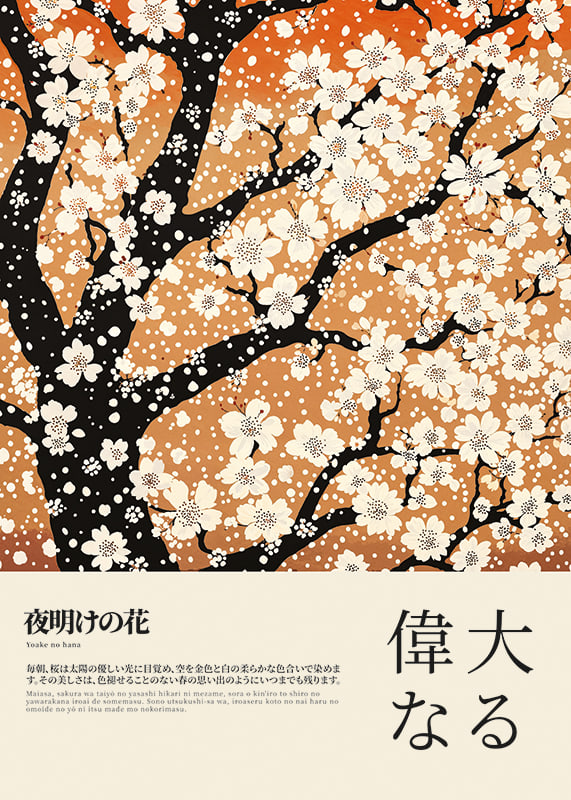 Sakura i natthimlens mjuka skimmer skapar tidlös skönhet-12