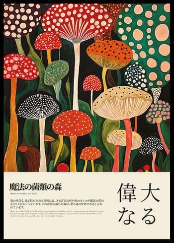Poster Fungal Fantasy