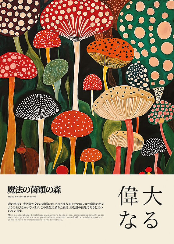 Poster Fungal Fantasy