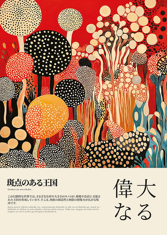 Poster Mystical Mushrooms