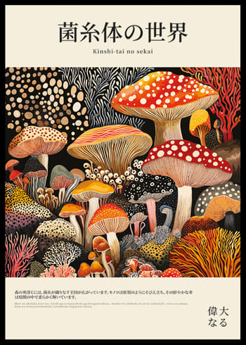 Plakat Mushroom Wonderland