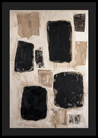 Mysterious shapes in earthy tones create a calm expression-4