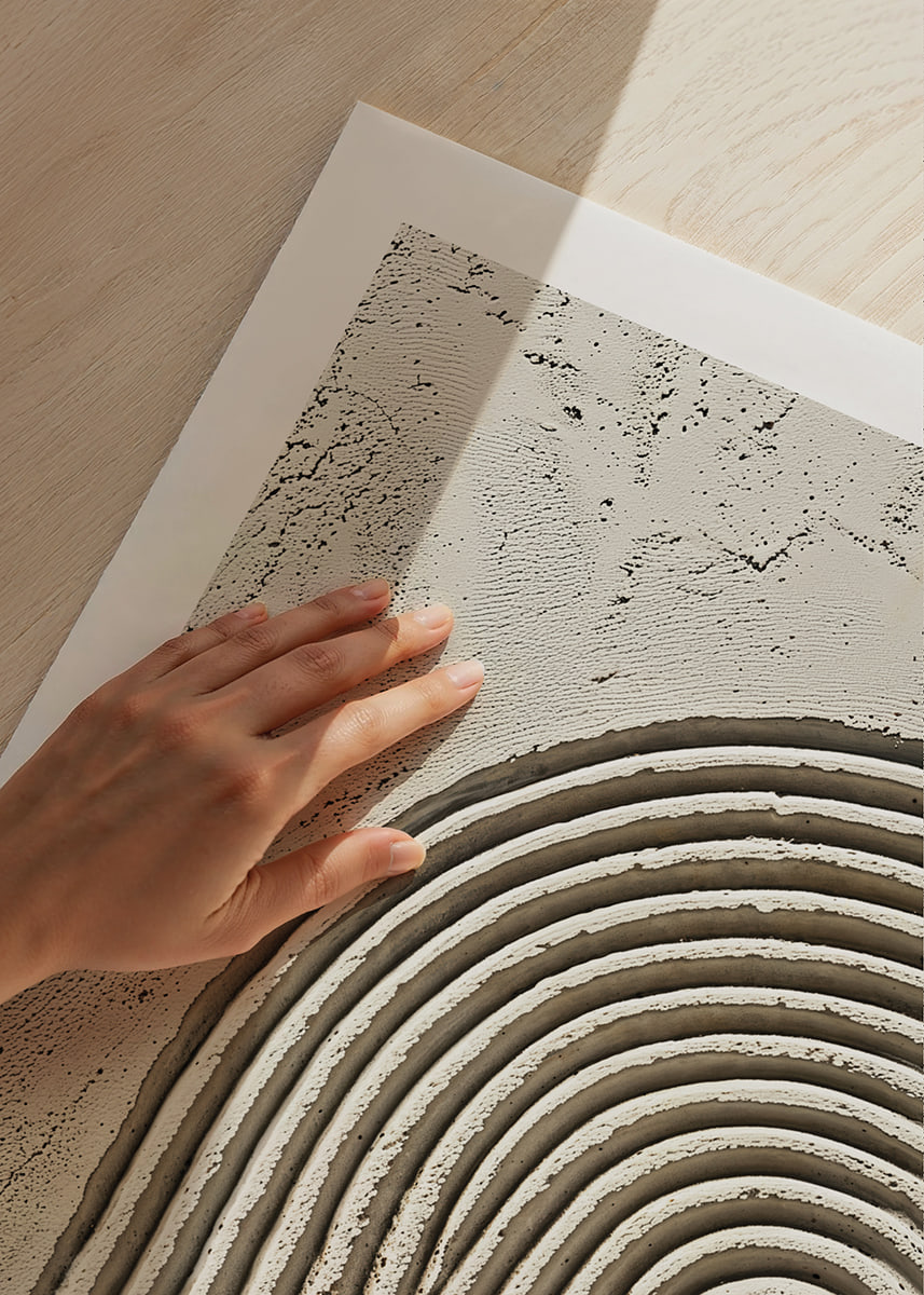 A unique play of lines and textures creates harmony-12