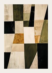 A subtle geometric pattern with natural earth tones-3