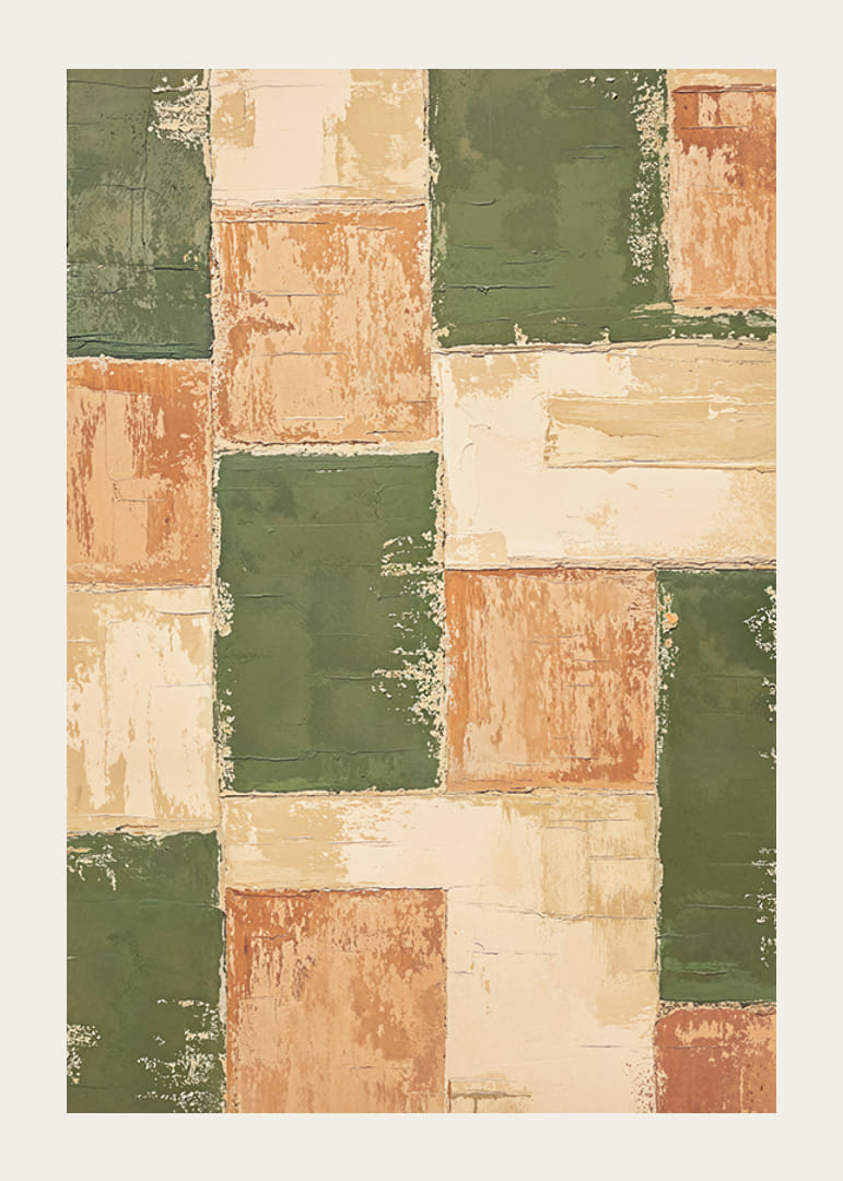 A földes tónusú színes blokkok meleg hangulatot teremtenek-12