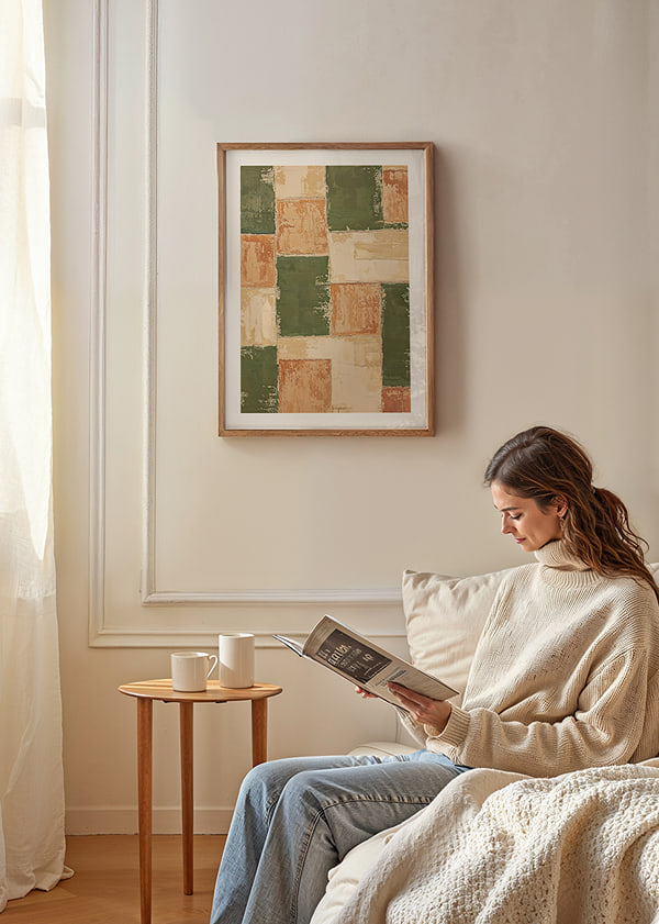 Póster Textured Tapestry crossfade