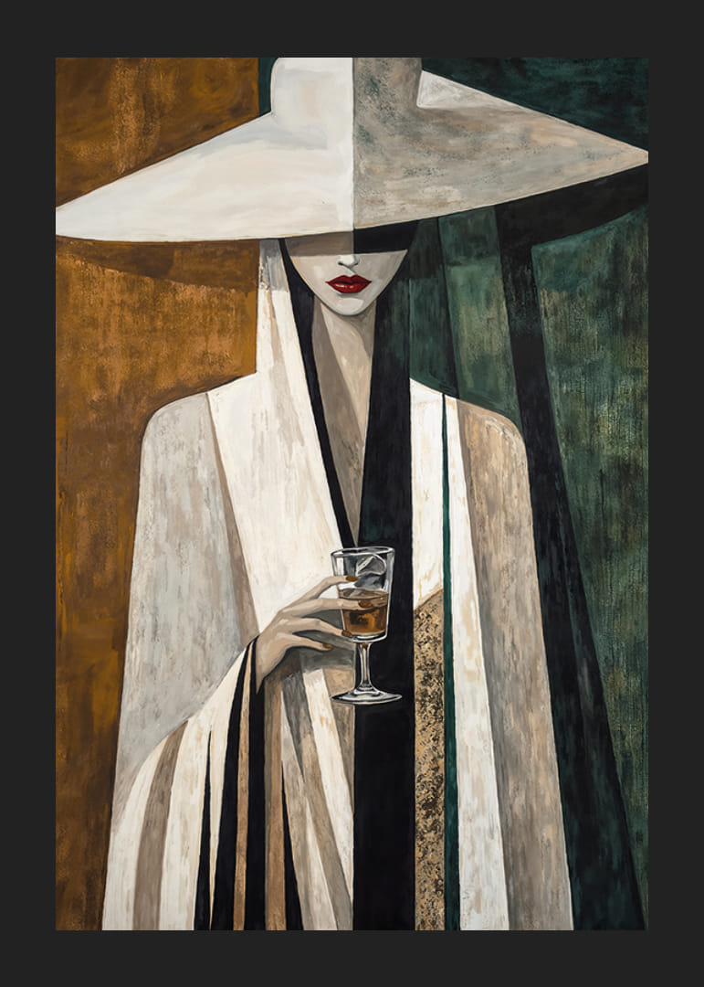 An elegant silhouette with mystery and purity of style-12