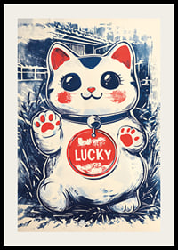 Charming and playful lucky cat that spreads joy-2