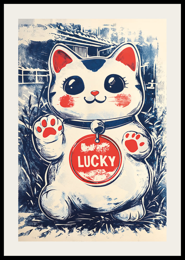 Charming and playful lucky cat that spreads joy-12