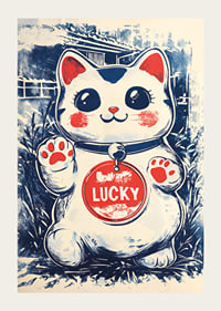 Charming and playful lucky cat that spreads joy-3