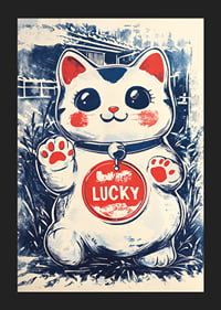 Charming and playful lucky cat that spreads joy-5