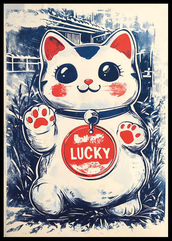Charming and playful lucky cat that spreads joy-12