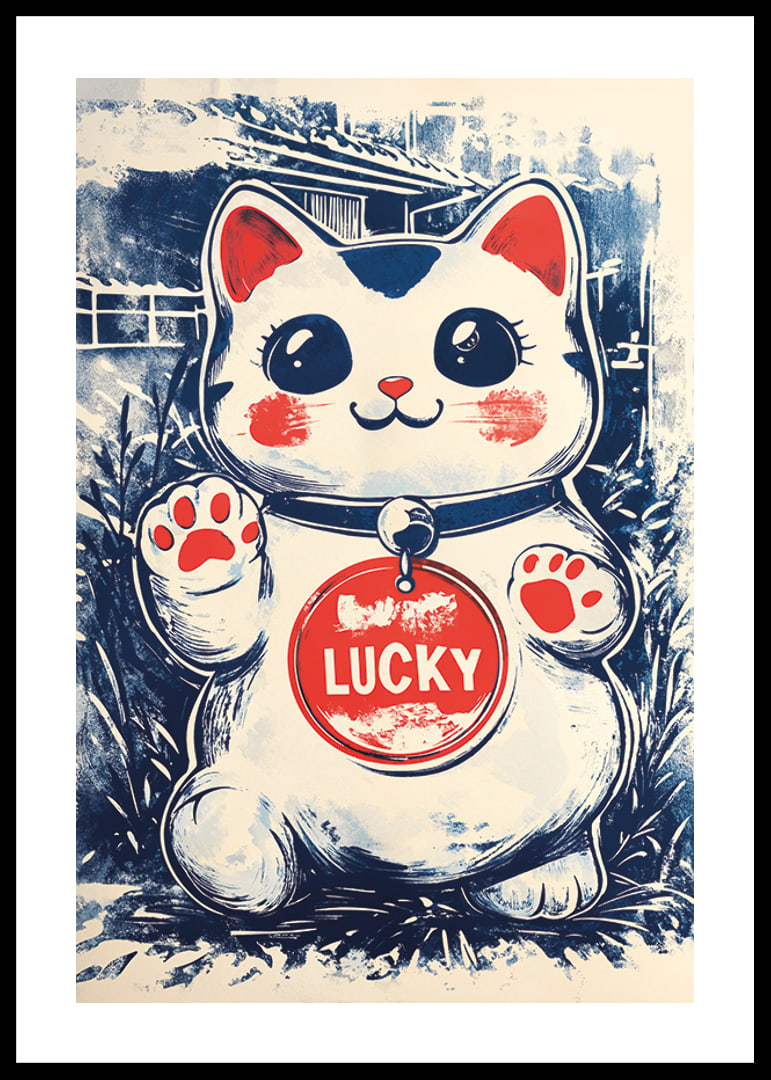 Charming and playful lucky cat that spreads joy-12